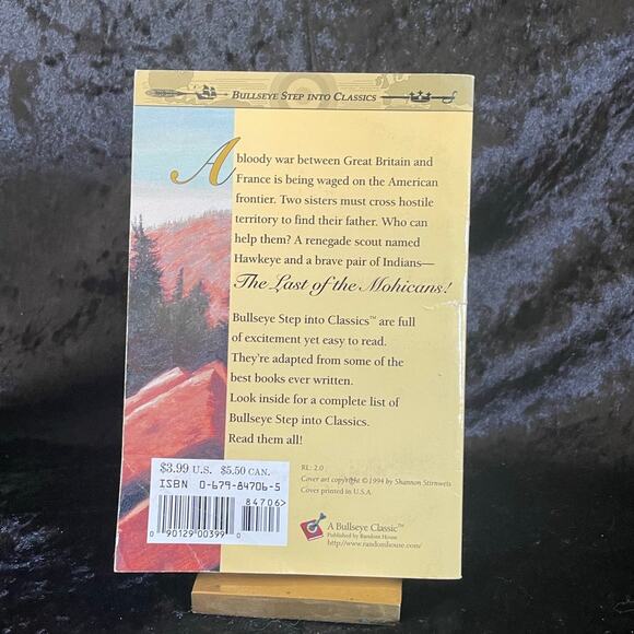 The Last of the Mohicans by James Fenimore Cooper | 1993 | Illustrated Adapt - Picture 10 of 10